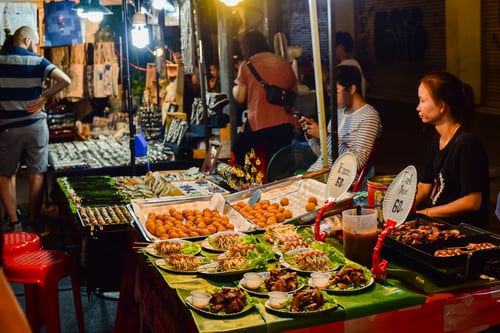 Street food in Chiang Mai