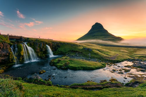 Smukke Kirkjufell i Island