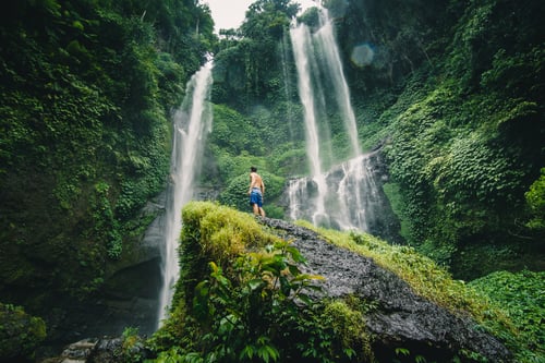Explore Indonesia's waterfalls