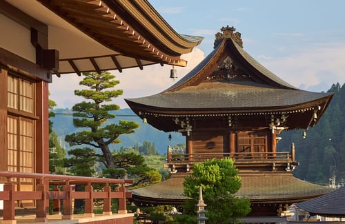 Takayama Temple i Japan