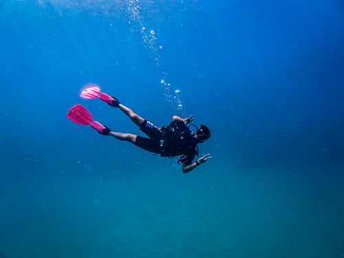Diving abroad