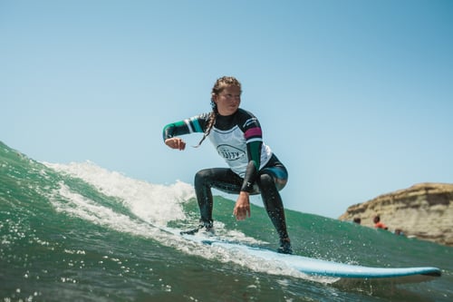 Surfing in Portugal