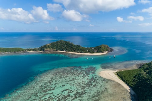 Island hopping in Fiji