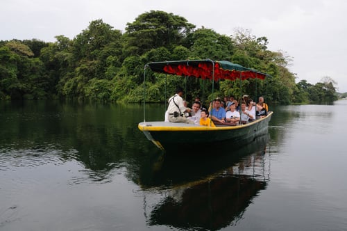 Boat in Panama