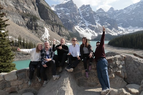 Groepsreis in Canada