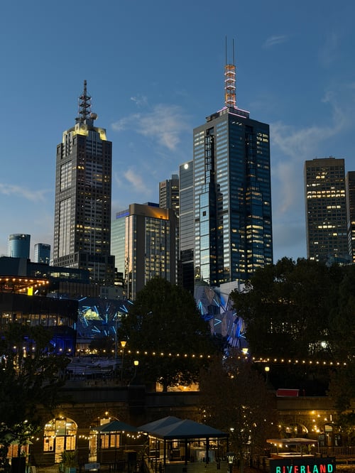 Melbournes skyline