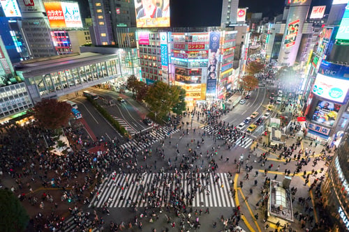 tokyo from above