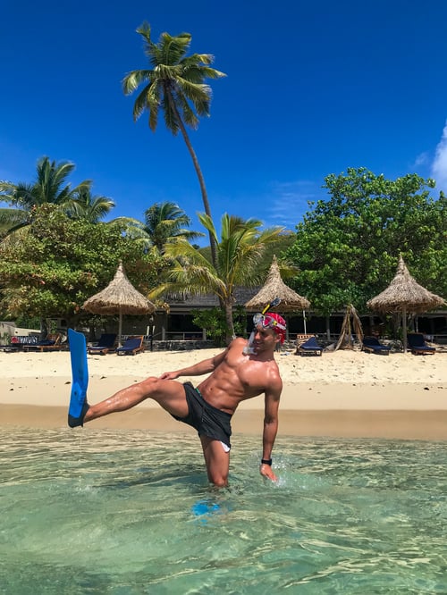 Öhoppa på Fiji