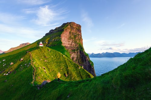 Kalsoy Island på Færøerne