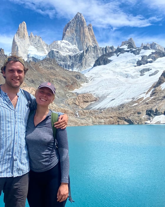 Vandra i Patagonien.