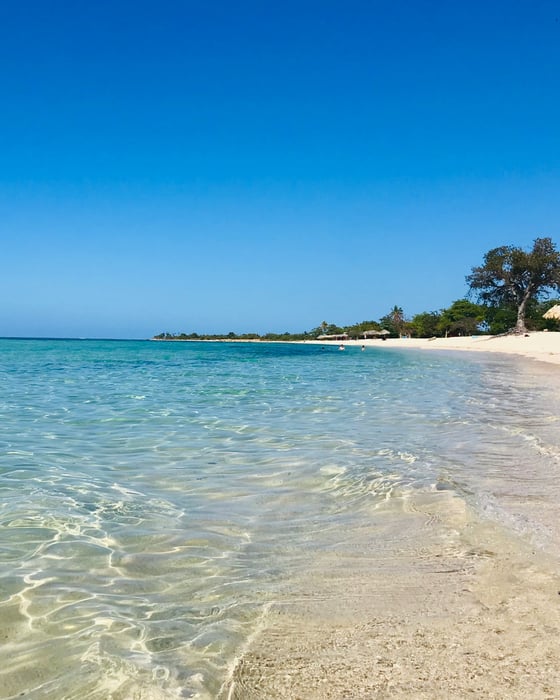 Beach in Cuba