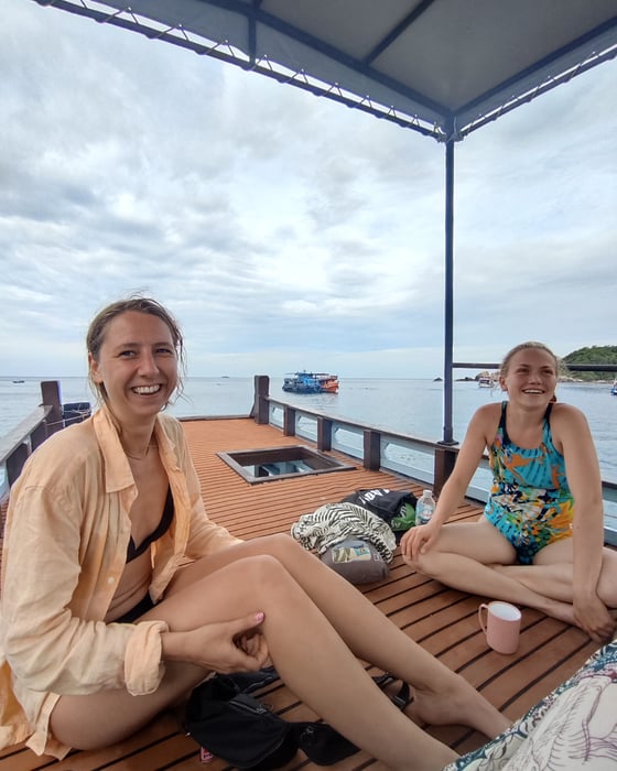 Friends in Koh Tao
