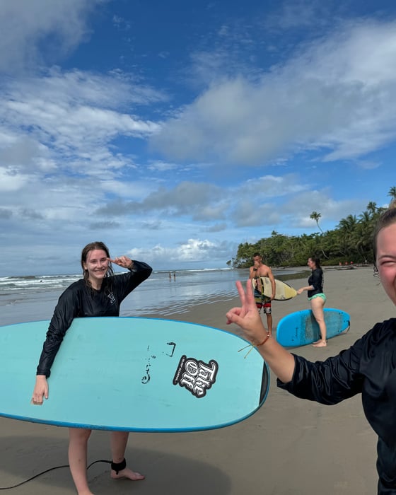 Surf camp i Costa Rica