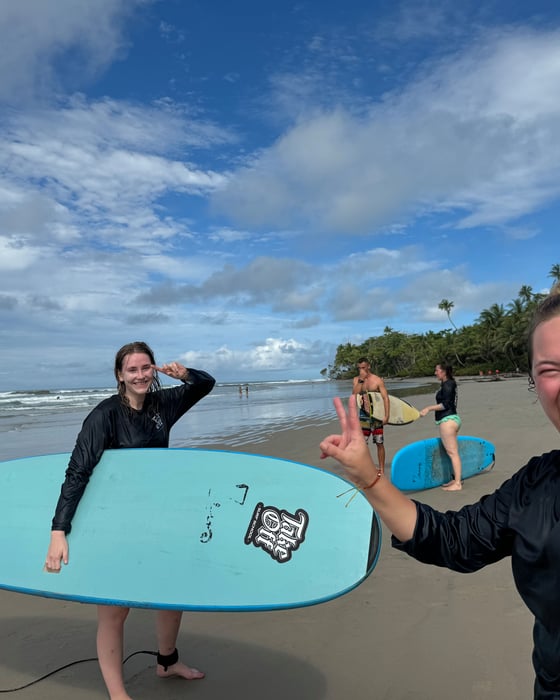 Surf camp in Costa Rica