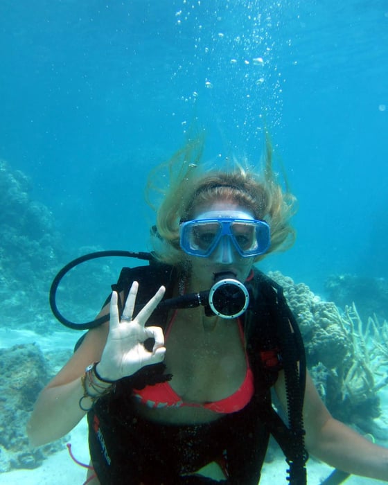 Diving in Fiji