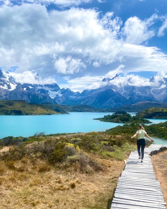 Trekka i Patagonien & bo i stugor.