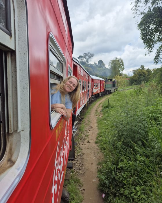 Train travel in Sri Lanka