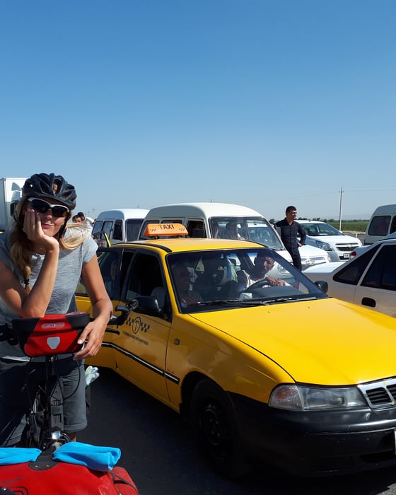 Bicycling Uzbekistan