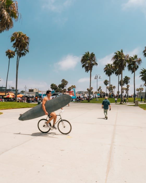 Walking in California