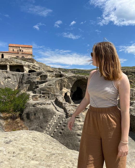 See Uplistsikhe the ancient rock-hewn town