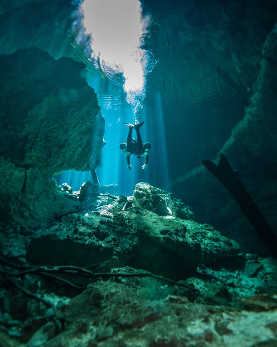 Diving in Mexico
