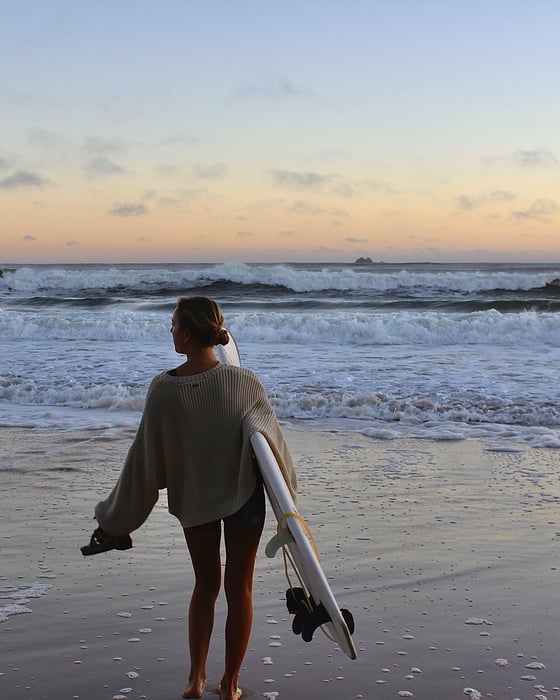 Surfing is a life style in Australia. 