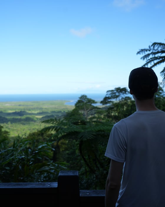 View of Cape Tribulation in Australia