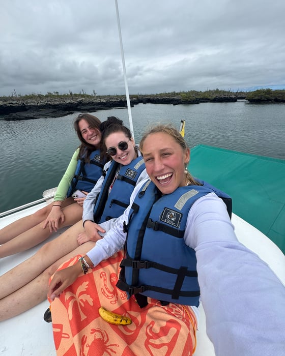 Group tour on the Galápagos Islands