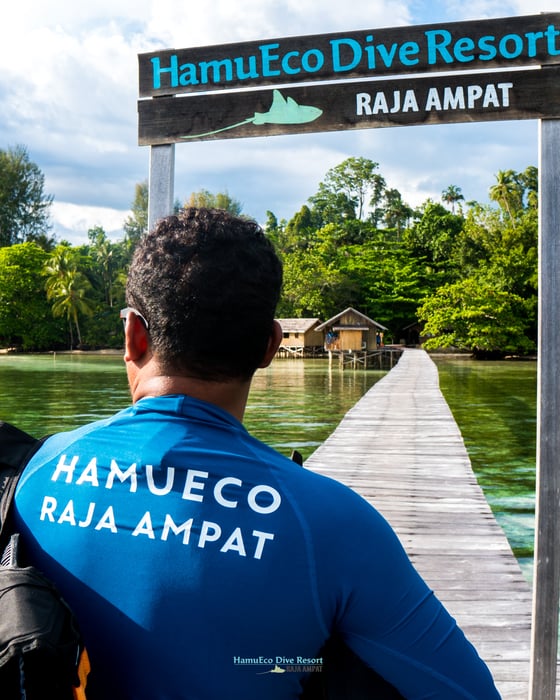 dive instructor, Raja Ampat