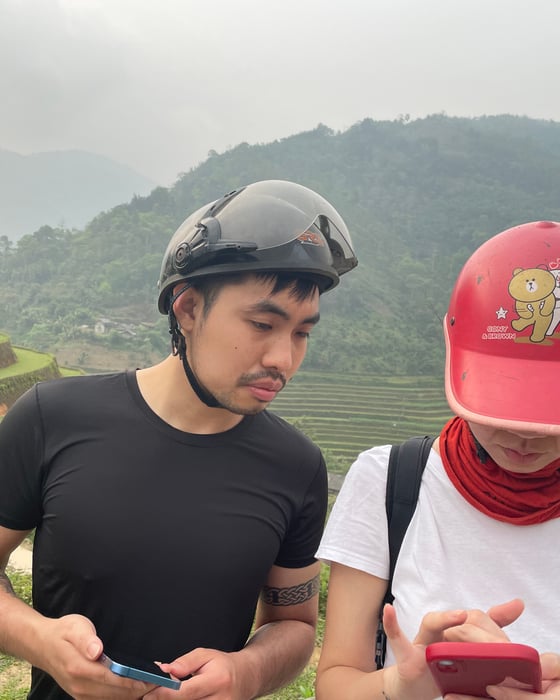 På sightseeing i Vietnam