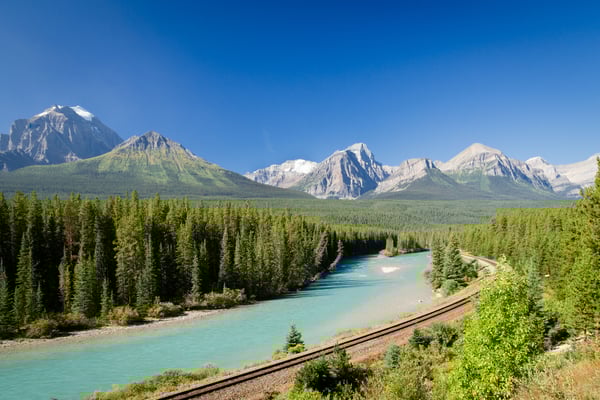Se de idylliske søer i Canada