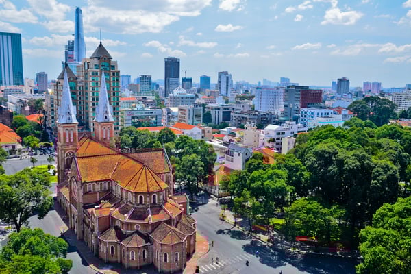 Notre Dame i Ho Chi Minh City