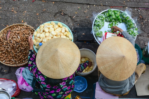 Streetfood i Ho Chi Minh City
