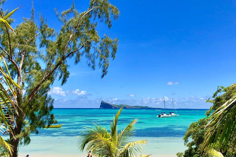 Beach in Mauritius