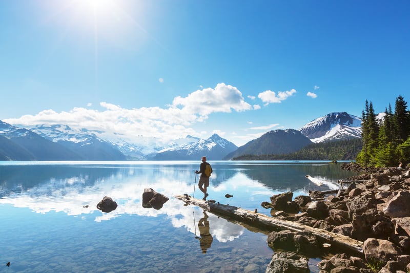 Garibaldi Lake near Whistler, BC, Canada