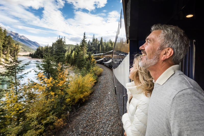 Rocky Mountaineer-tåget, Kanada