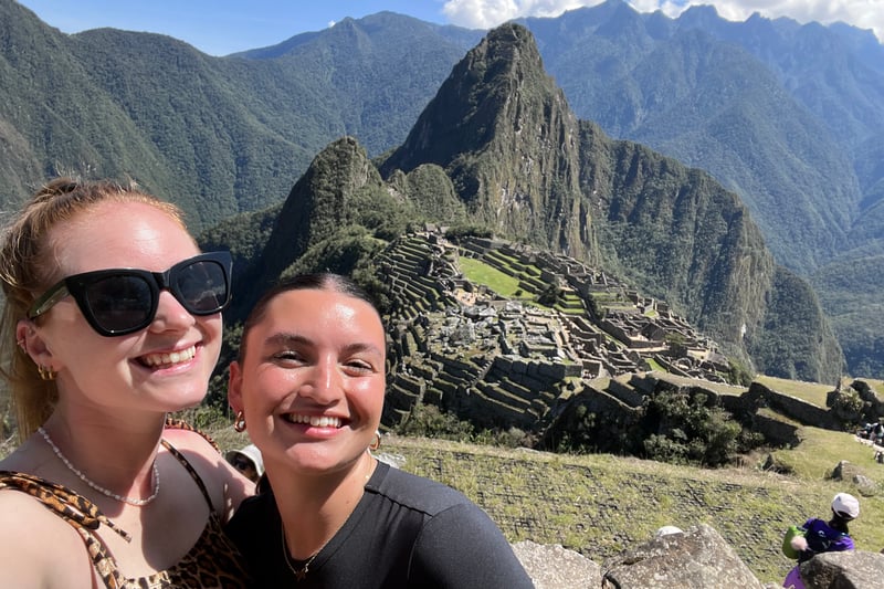 Inca trail in Peru