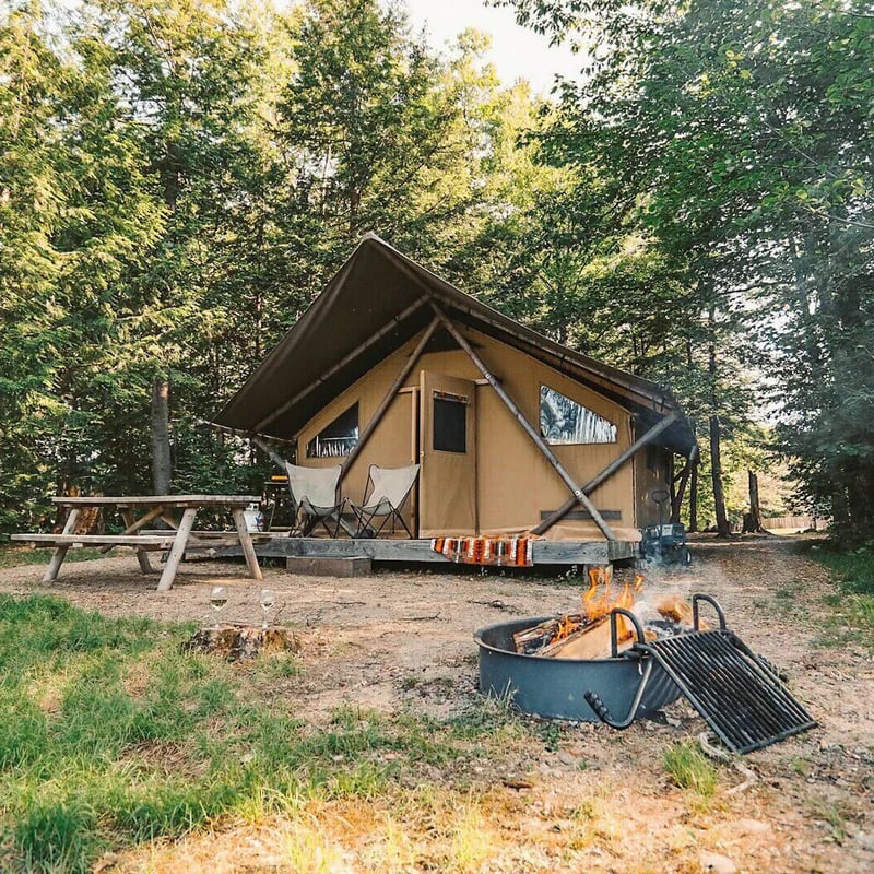 Huttopia Les Deux Lacs-Laurentides