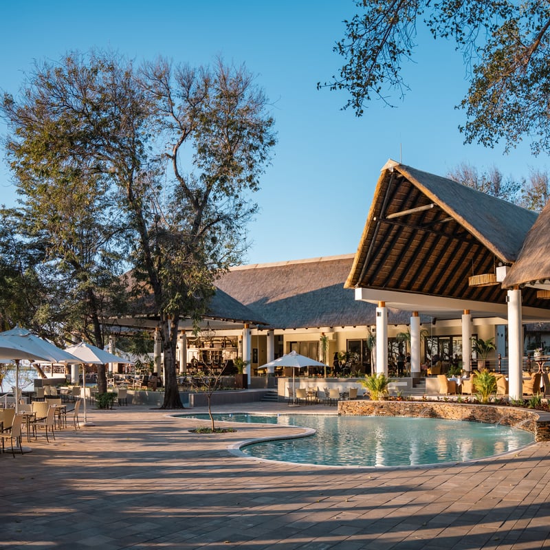 Chobe Safari Lodge i Botswana