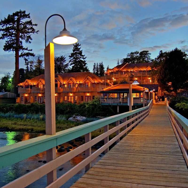 Painters Lodge på Vancouver Island