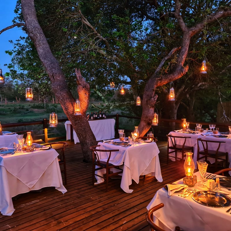 Becks Safari Lodge i Karongwe Game Reserve