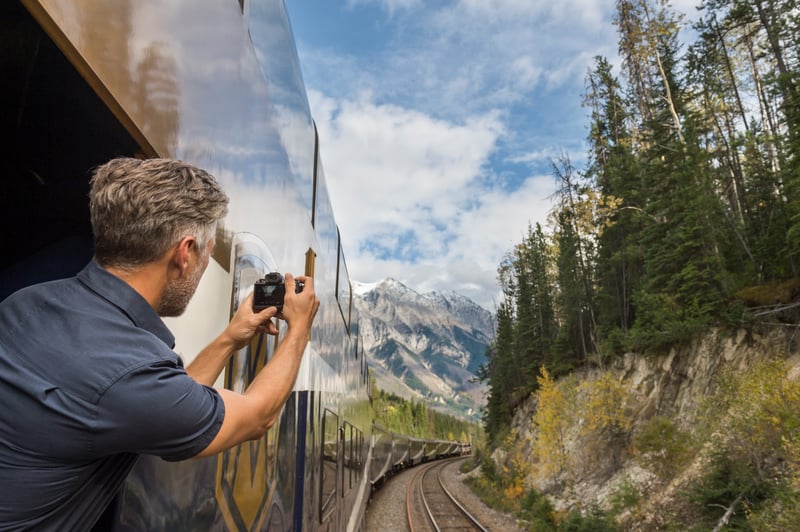 Rocky Mountaineer toget, Canada
