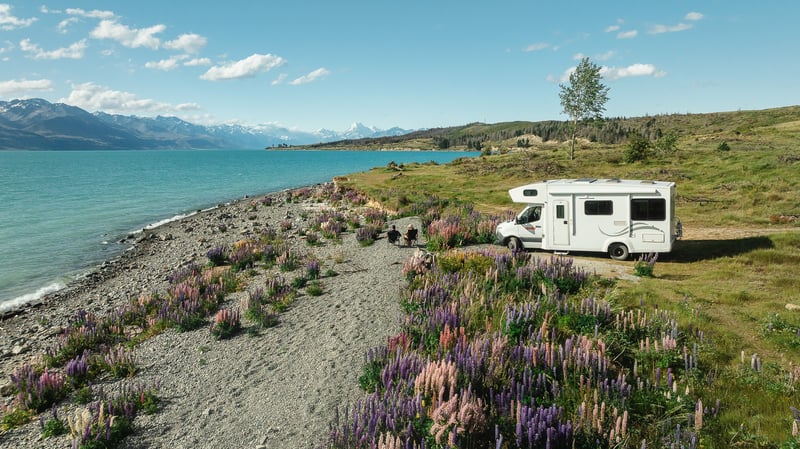 Bobilreise på New Zealand
