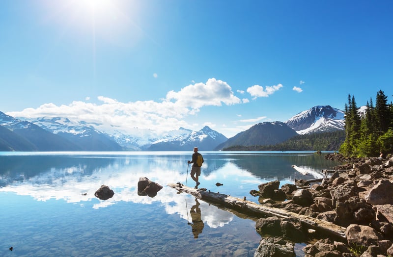 Garibaldi Lake near Whistler, BC, Canada