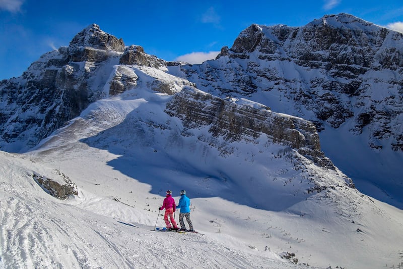 Skirejse til Banff, Canada