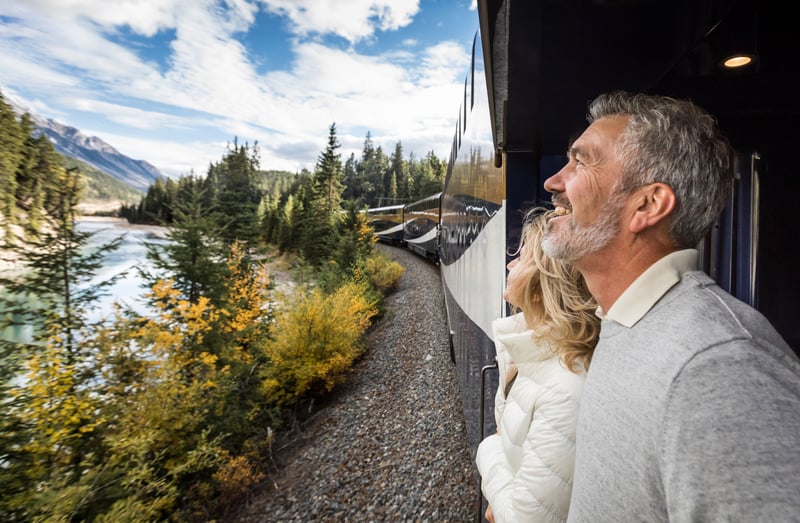 Rocky Mountaineer toget, Canada