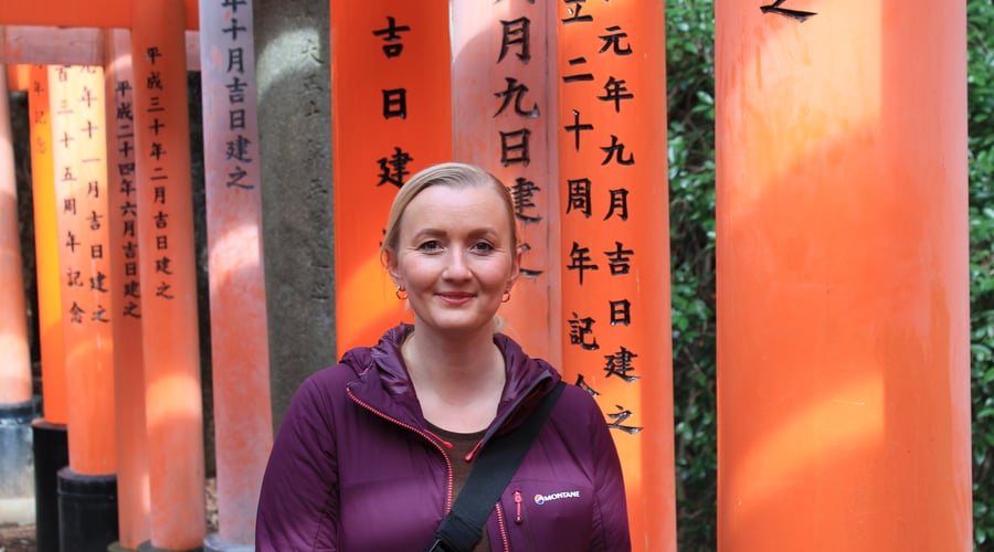 Julie i Japan