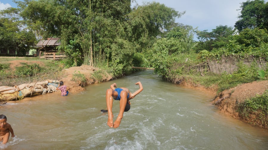Laos har massor av cool äventyr för backpackers.