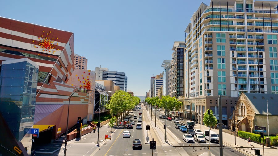 Grenfell Street i Adelaide