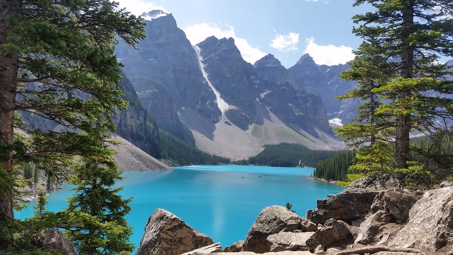 Moraine Lake in Canada